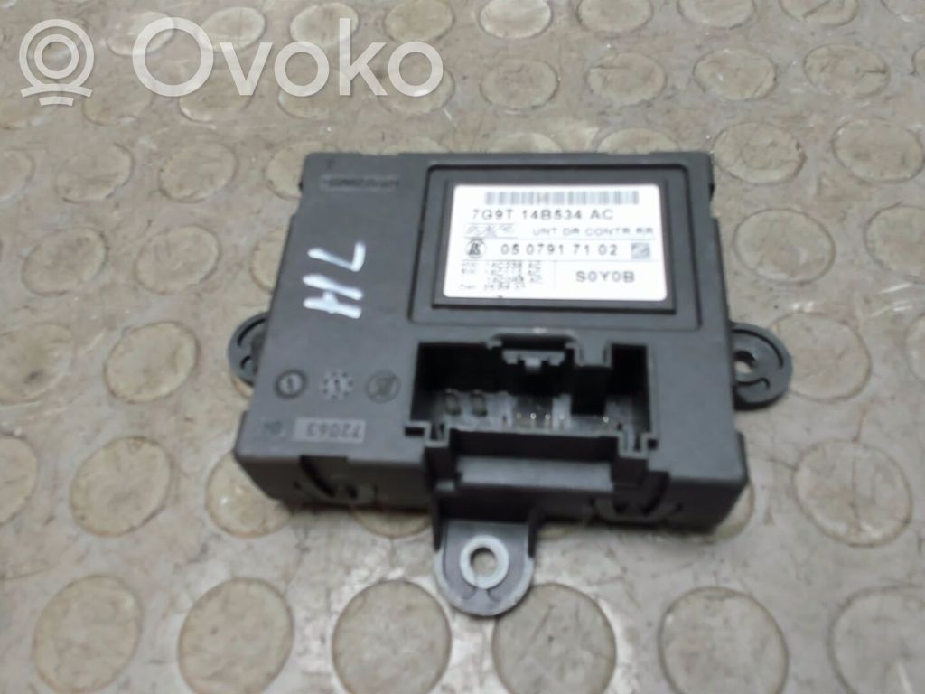 Unité de commande / module de régulateur de vitesse   7G9T14B534AC,1481804,7G9T14B534BC