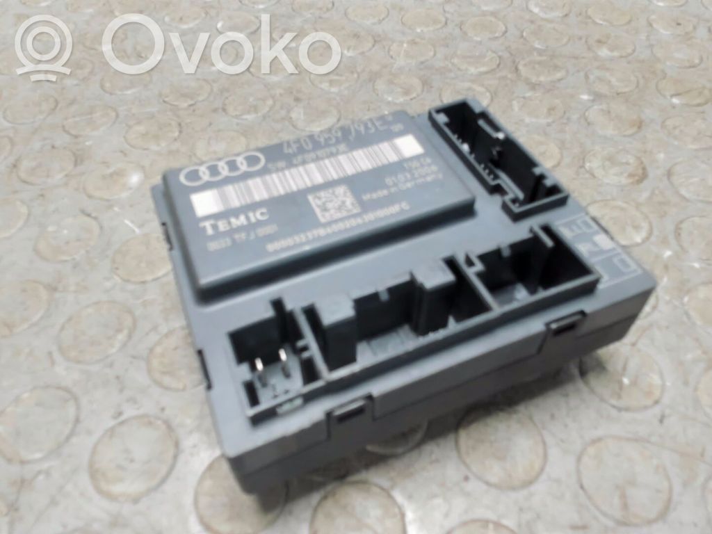 Unité de commande / module de régulateur de vitesse   4F0959793E,4F0910793E