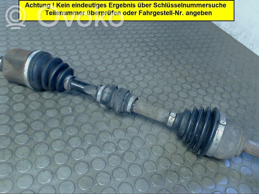 Nissan Micra Semiasse anteriore