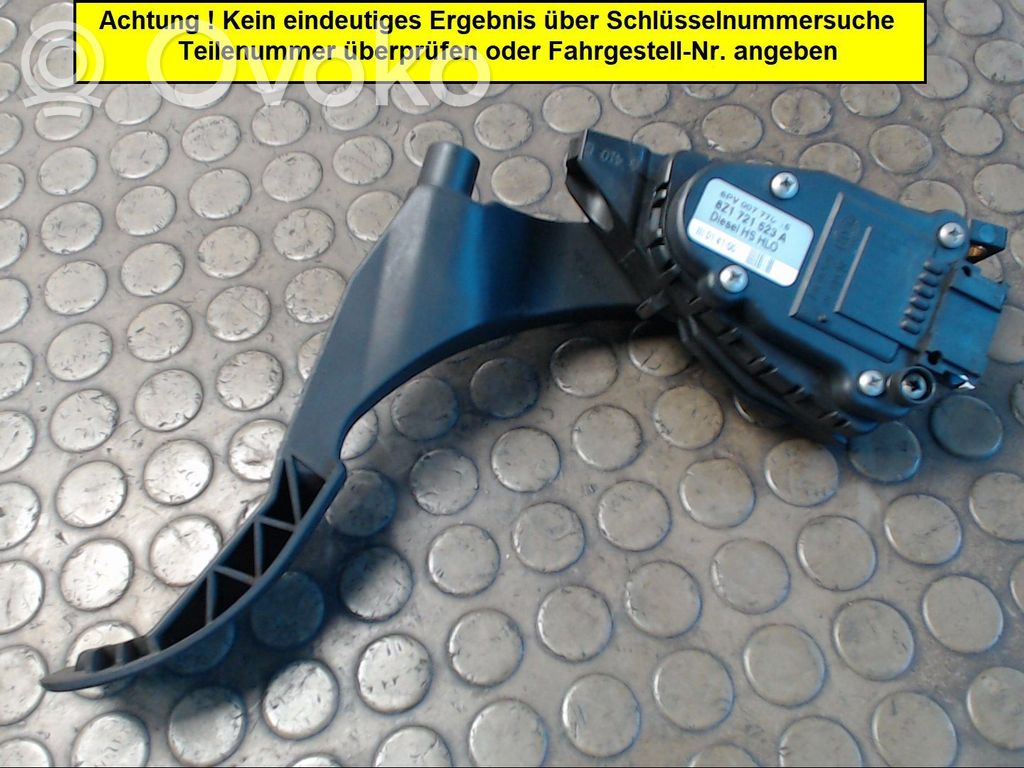 Audi A2 Akceleratoriaus pedalas 