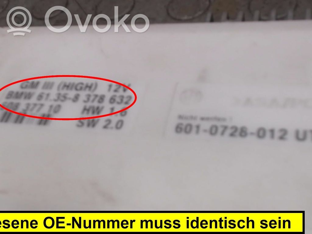 BMW 5 E39 Autres unités de commande / modules 
