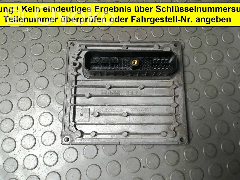 Ford Fiesta Engine control unit/module 