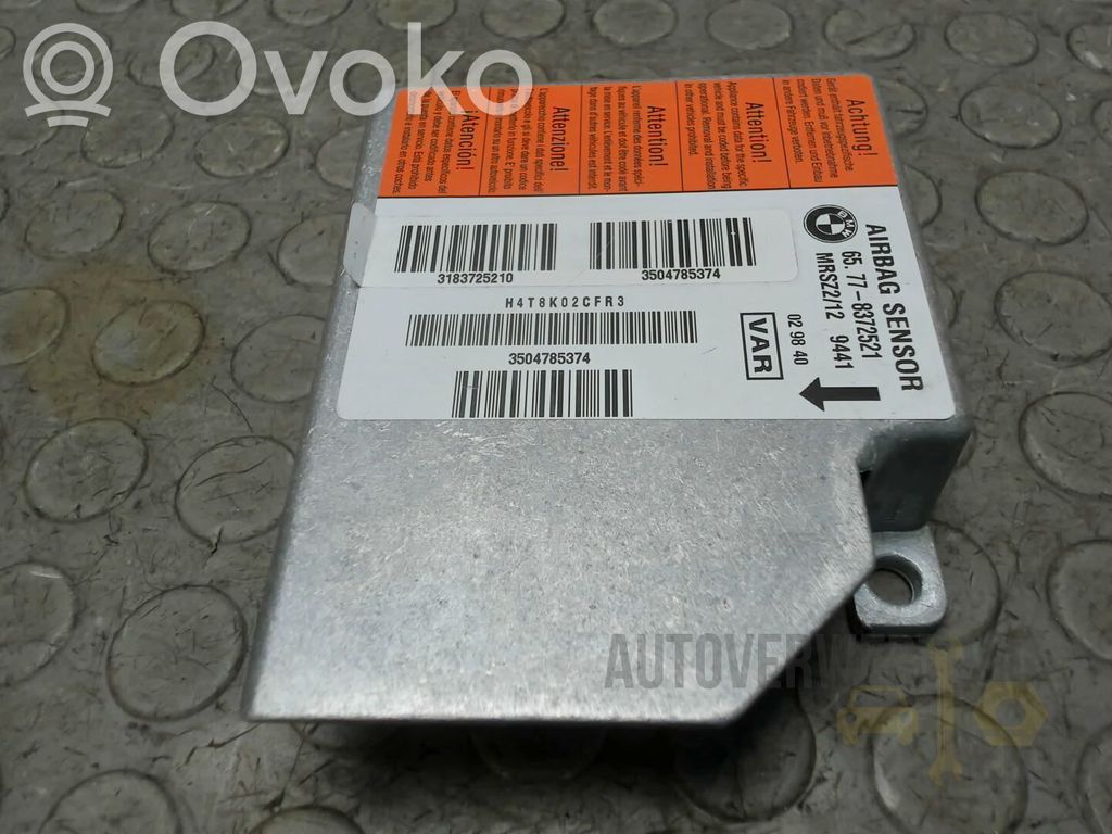 BMW 5 E39 Airbag control unit/module 