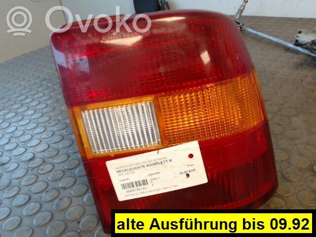 Opel Vectra A Lampa tylna 
