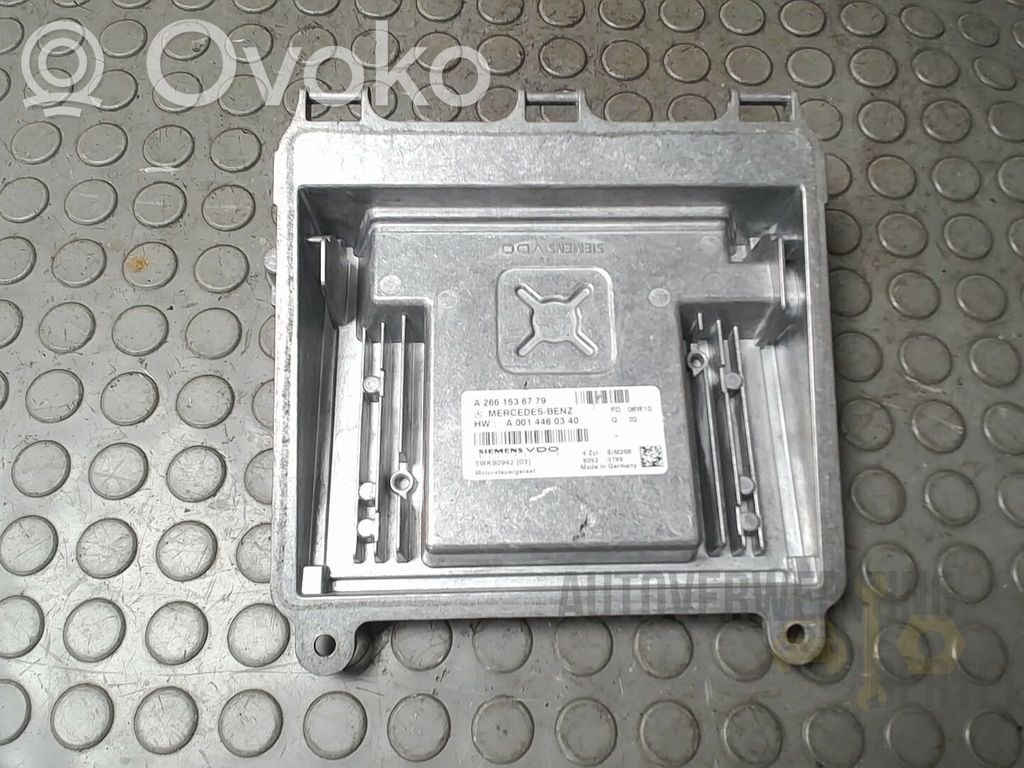 Mercedes-Benz A W169 Unitate/modul de control motor 