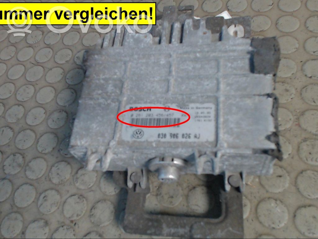 Sterownik / Moduł ECU   030906026AP,030906026AJ