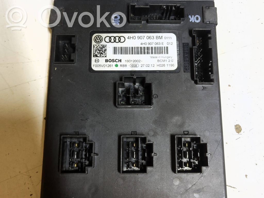 Module confort   4H0907063BM,4H0907063E