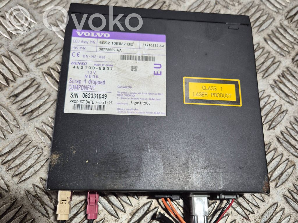 Navigation unit CD/DVD player   30775669