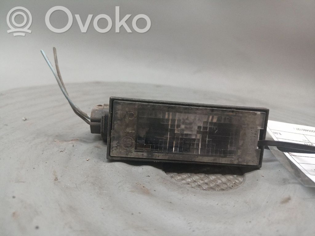 Number plate light   7700796163,8200480127