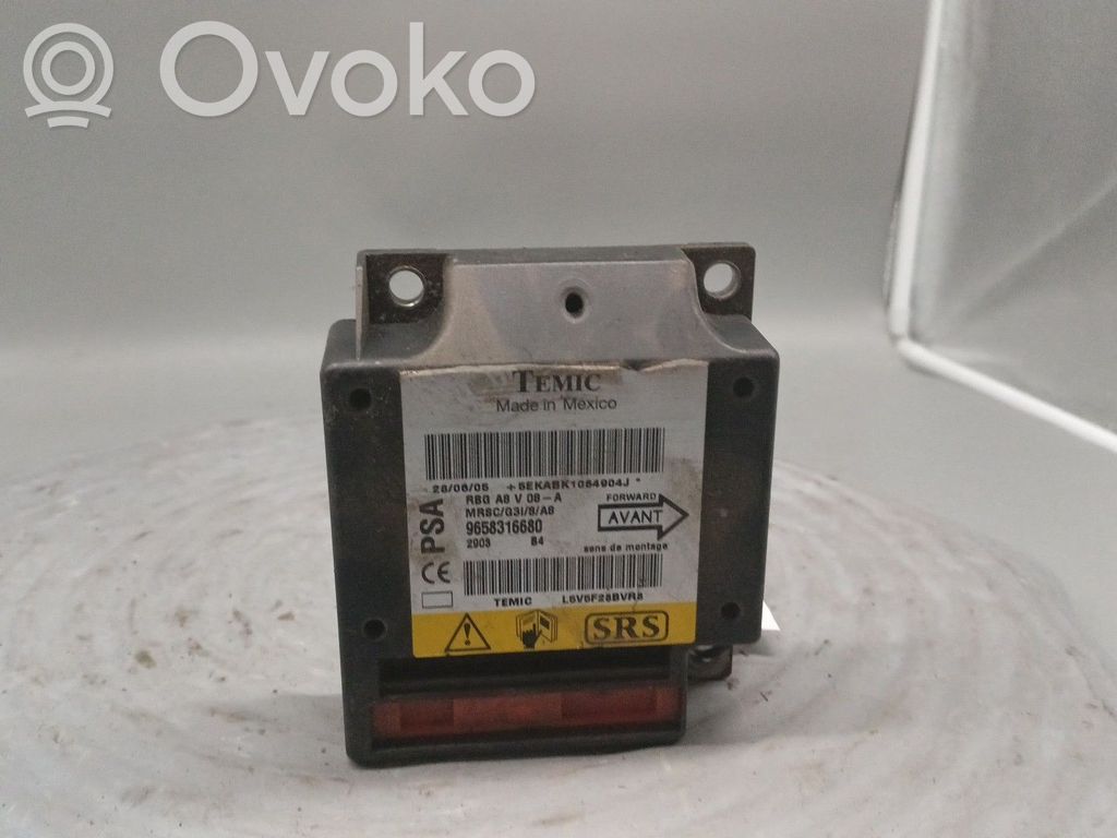 Module de contrôle airbag   9658316680,TEMIC