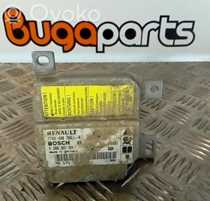 Airbagsteuergerät   7700426752,0285001155,BOSCH