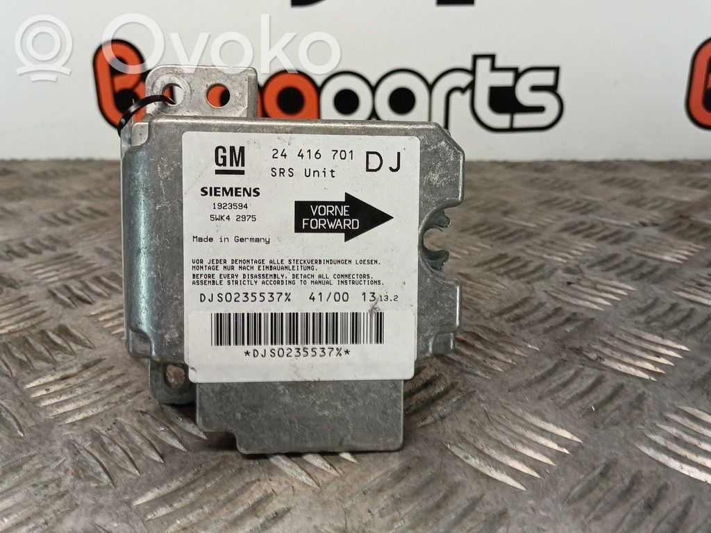 Airbag control unit/module   24416701,1923594,5WK42975,DJ