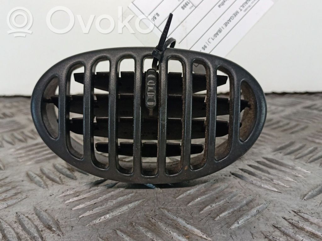 Renault Megane I Rejilla de ventilación central del panel 