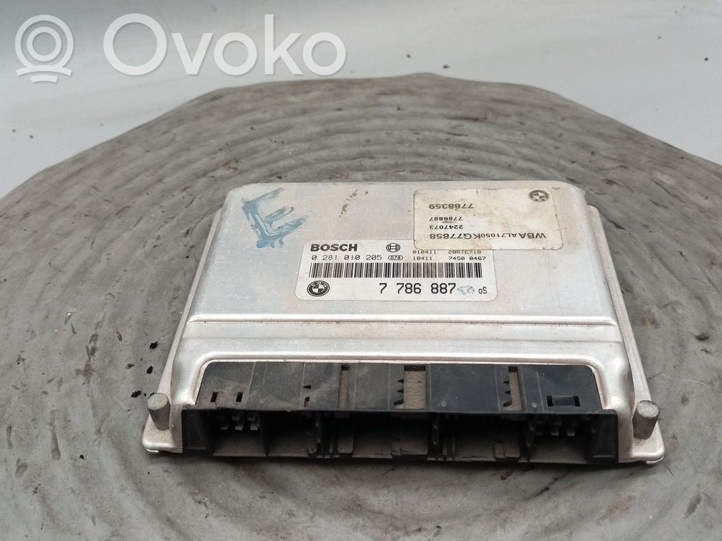 Variklio valdymo blokas   0281010205,7786887