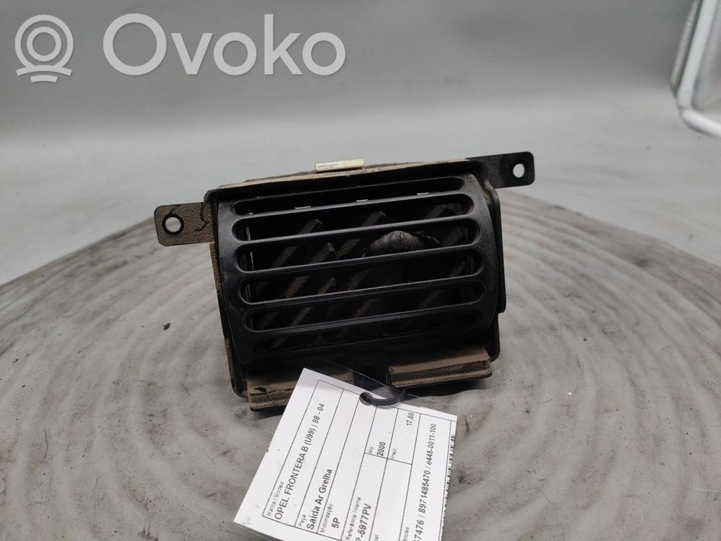 Opel Frontera B Dysze / Kratki środkowego nawiewu deski rozdzielczej 