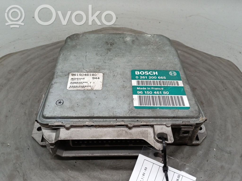 Engine control unit/module   0261200665,9615046180