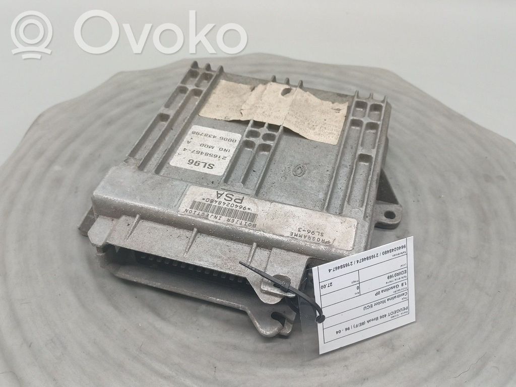 Peugeot 406 Engine control unit/module 