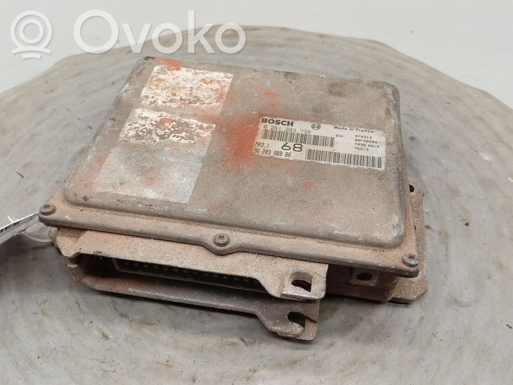 Engine control unit/module   0261203736,26FM0299,9620398980