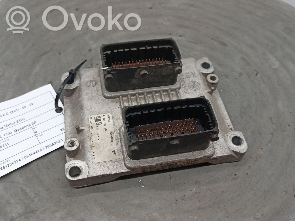 Opel Corsa C Engine control unit/module 
