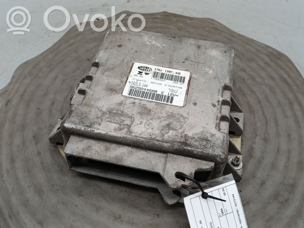 Engine control unit/module   9629244680,16313144,IAW1AP40