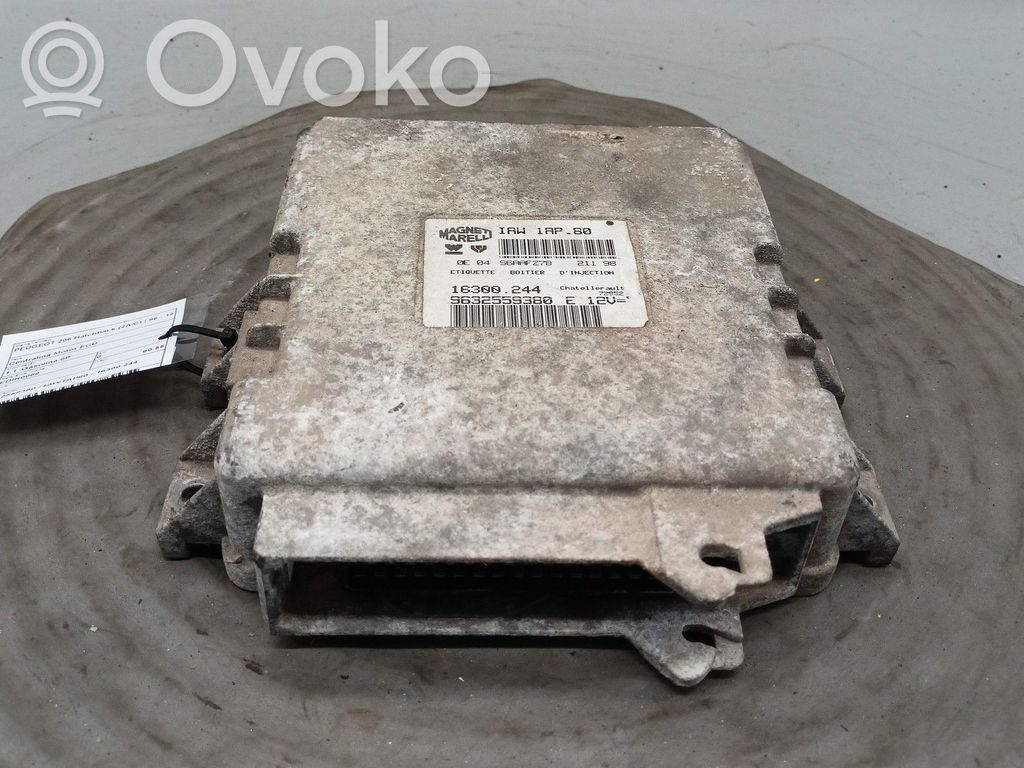 Engine control unit/module   9632559380,16300244,IAW1AP80