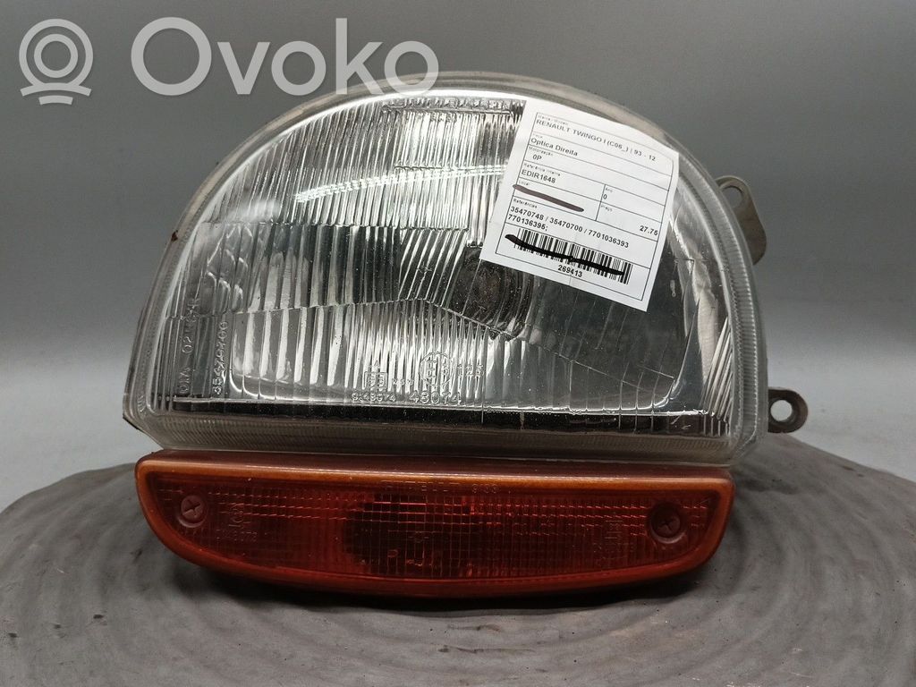 Headlight/headlamp   35470748,35470700,7701036393,770136395
