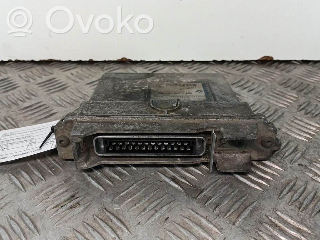 Engine control unit/module   RD4080009F,7700104956,LUCAS