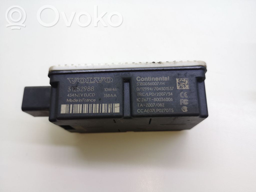 Door central lock control unit/module   31252988