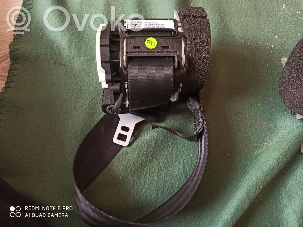 Volvo S60 Cinturón trasero 