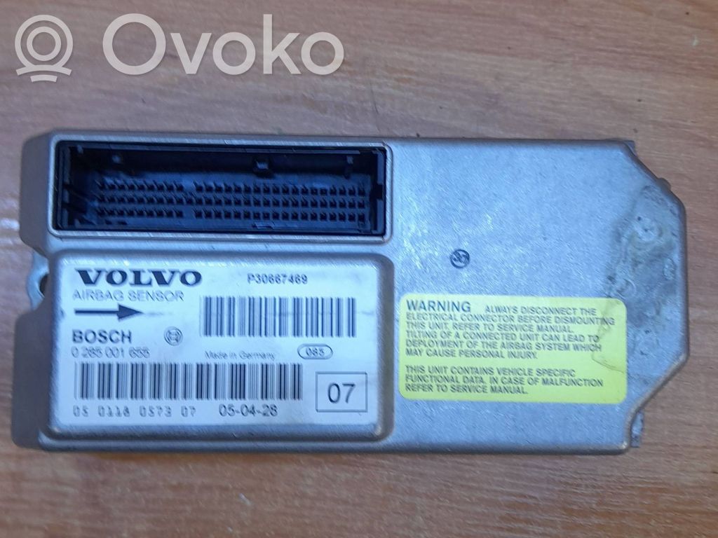Airbag control unit/module   P30667469,050428