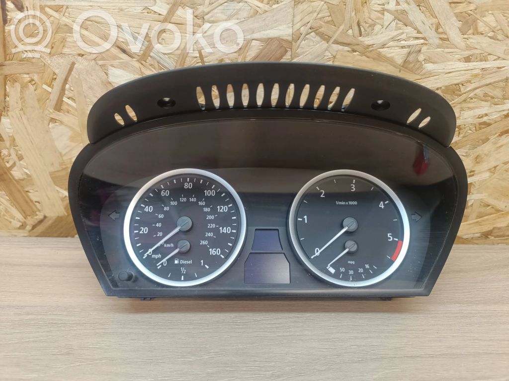 BMW 5 E60 E61 Speedometer (instrument cluster) 