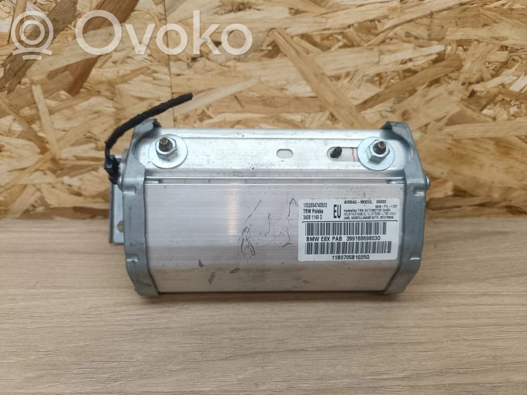 BMW 1 E81 E87 Airbag del pasajero 