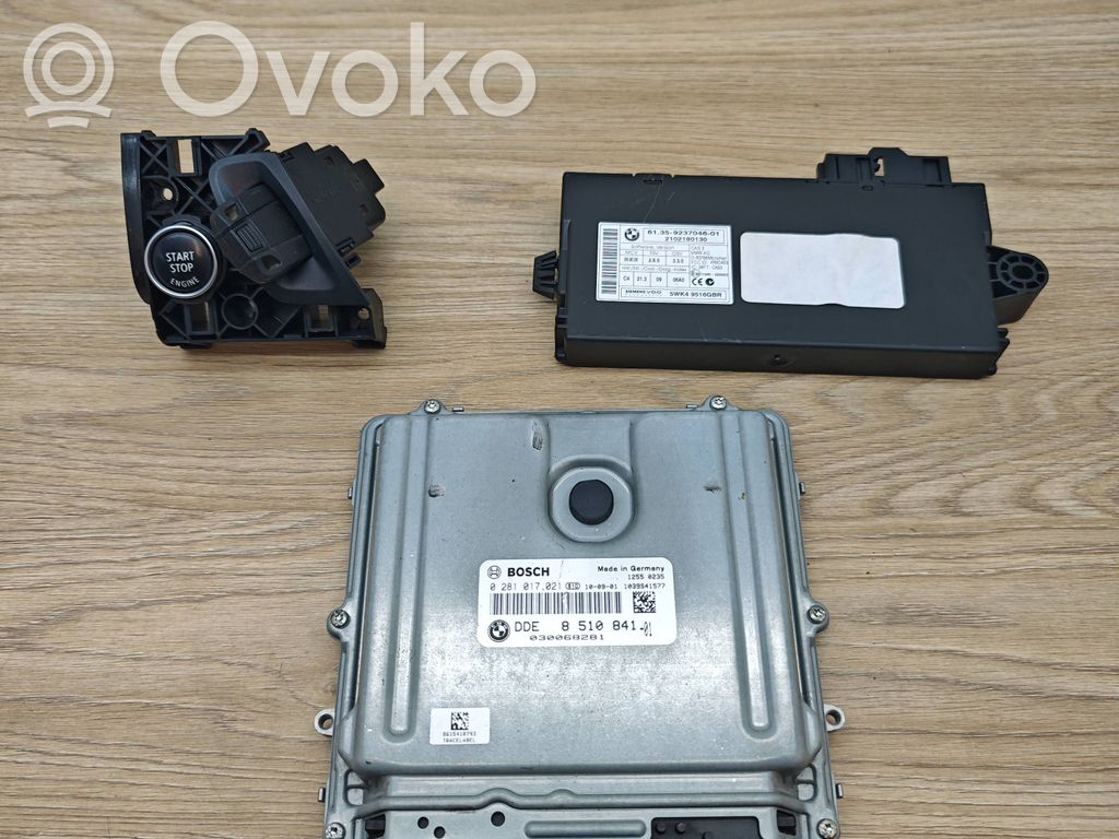 BMW X5 E70 Engine ECU kit and lock set 