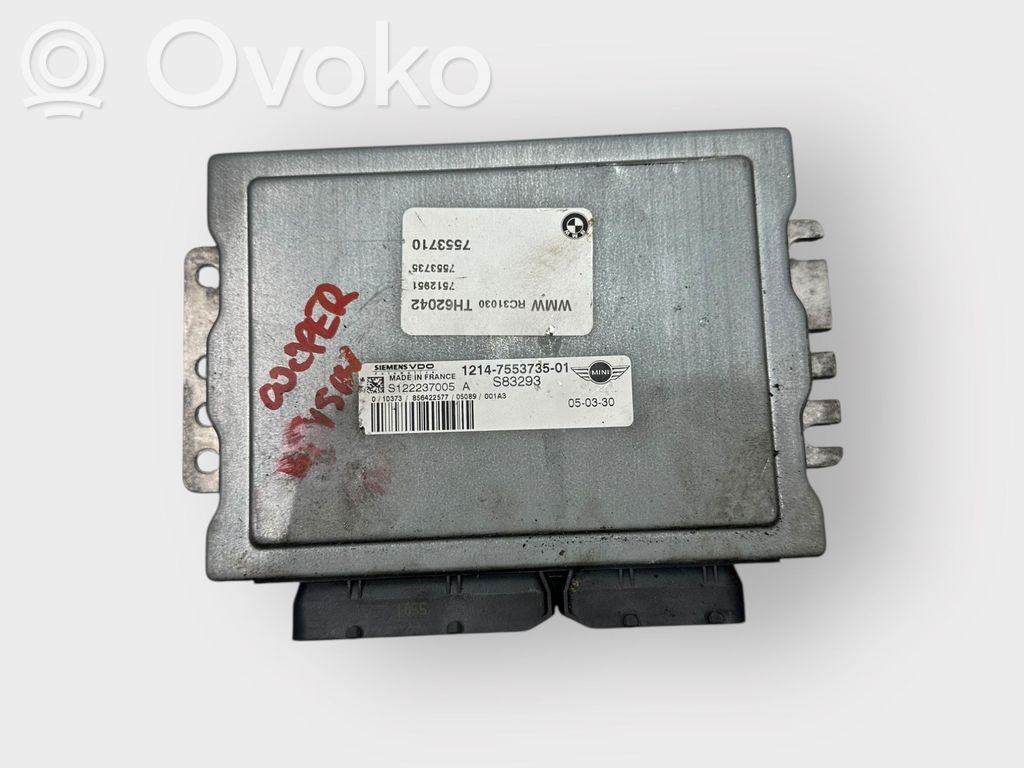 Engine control unit/module   7553735,S83293,S122237005