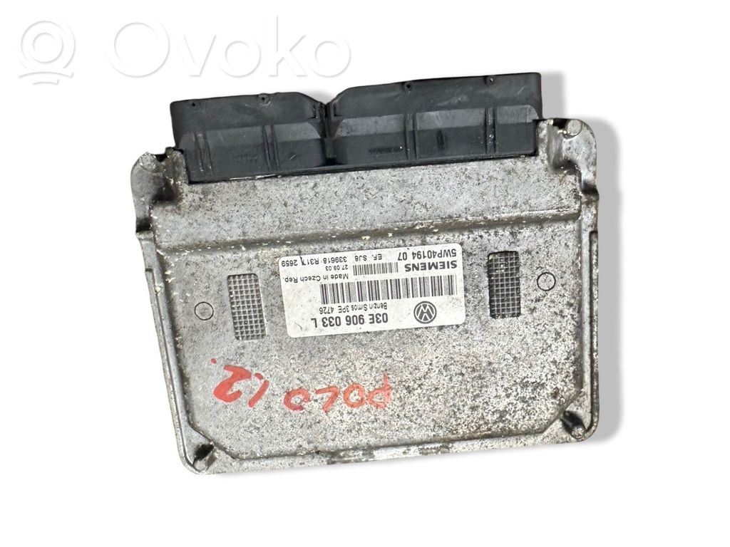 Volkswagen Polo Sterownik / Moduł ECU 