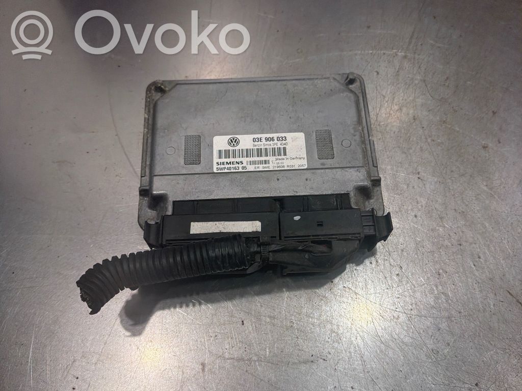 Volkswagen Polo IV 9N3 Unitate/modul de control motor 