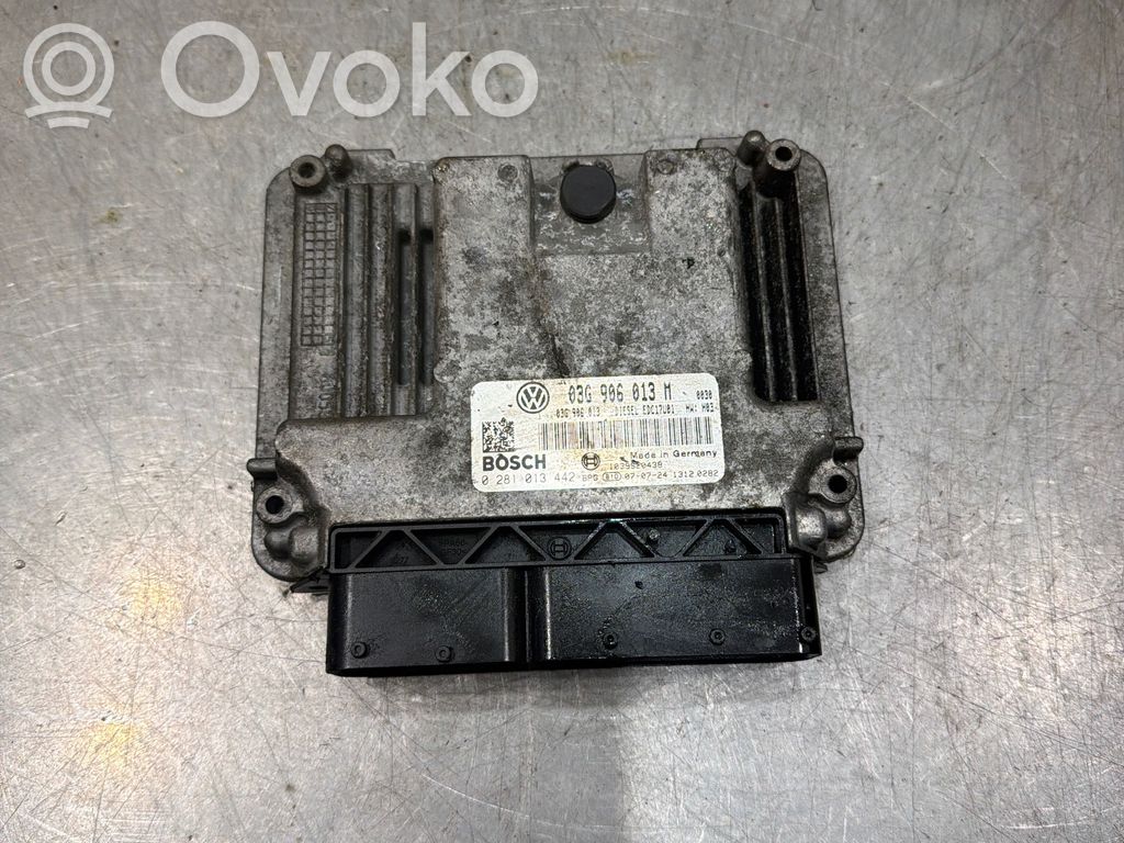 Skoda Fabia Mk2 (5J) Engine control unit/module 