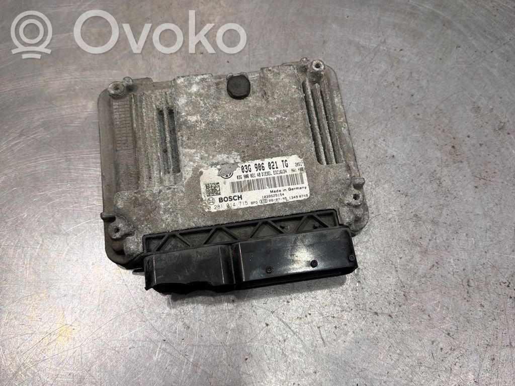 Skoda Octavia Mk2 (1Z) Sterownik / Moduł ECU 