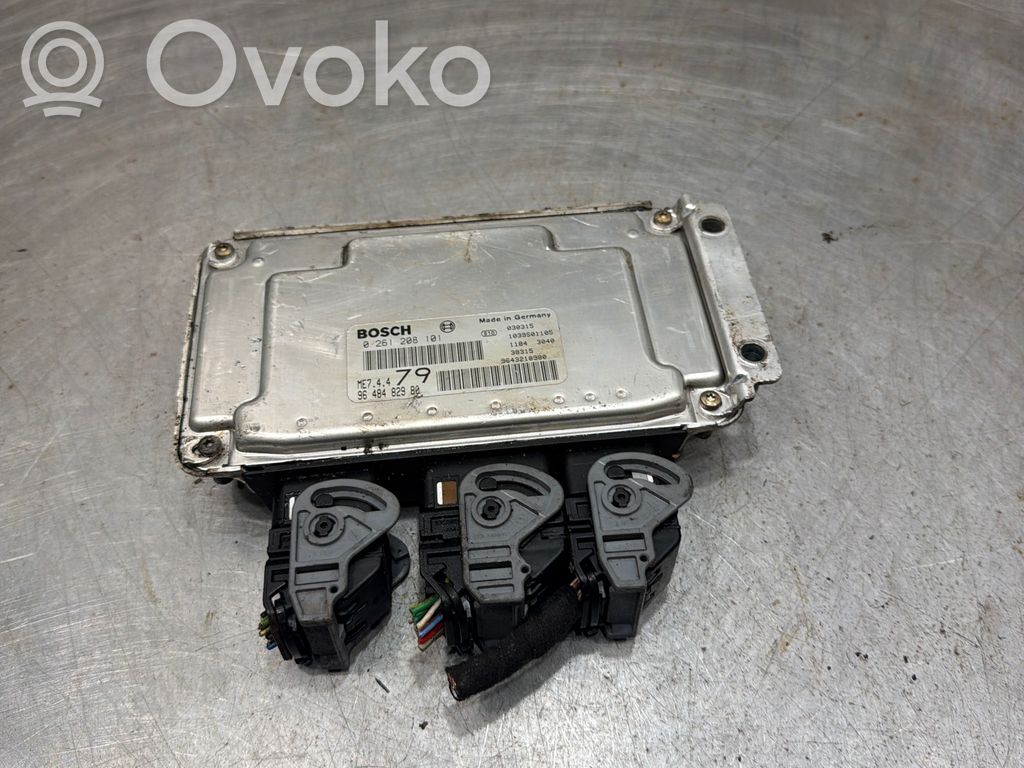 Peugeot 206 Engine control unit/module 