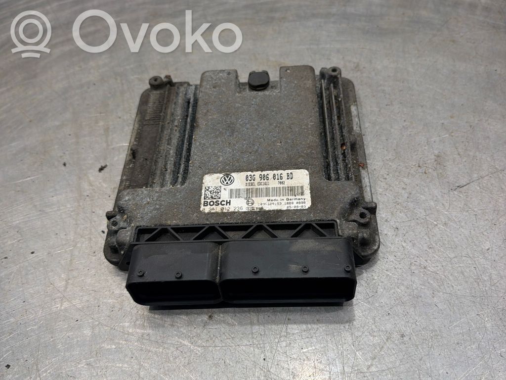 Skoda Octavia Mk2 (1Z) Engine control unit/module 