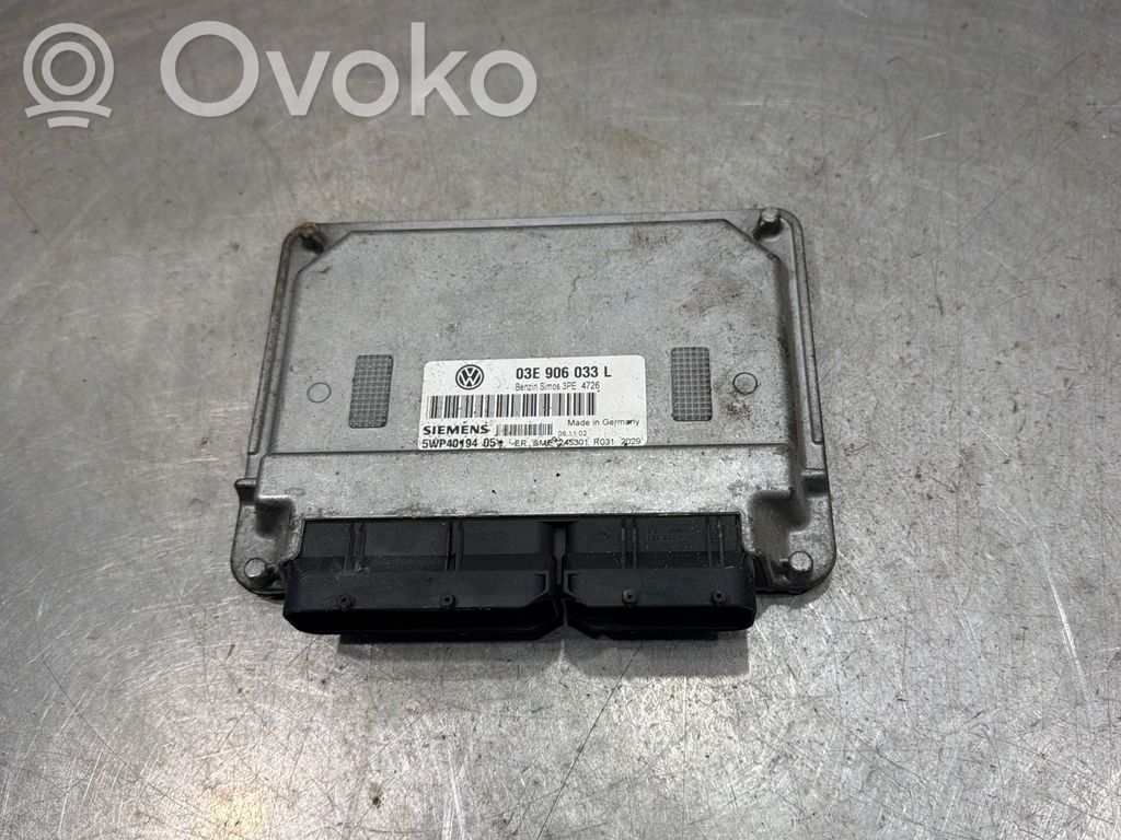 Volkswagen Polo Sterownik / Moduł ECU 