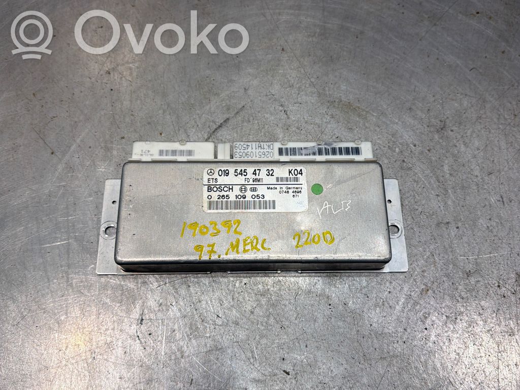 Sterownik / moduł ABS   0265109053,6906019920,0195454732