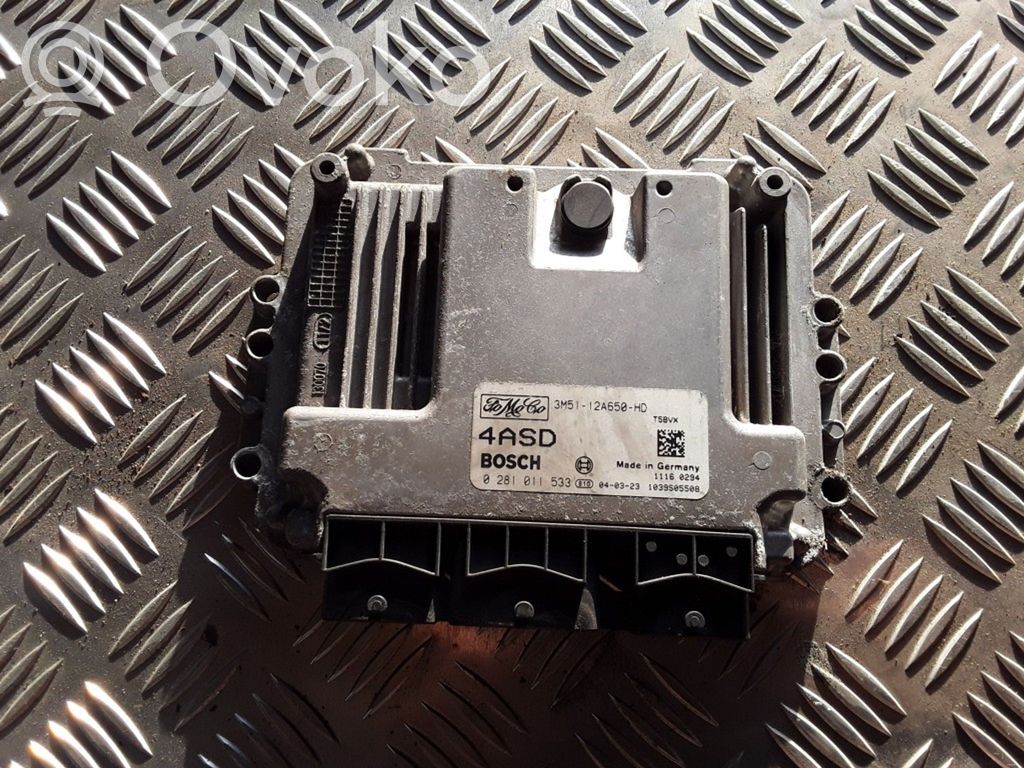 Engine control unit/module   4ASD,0281011533