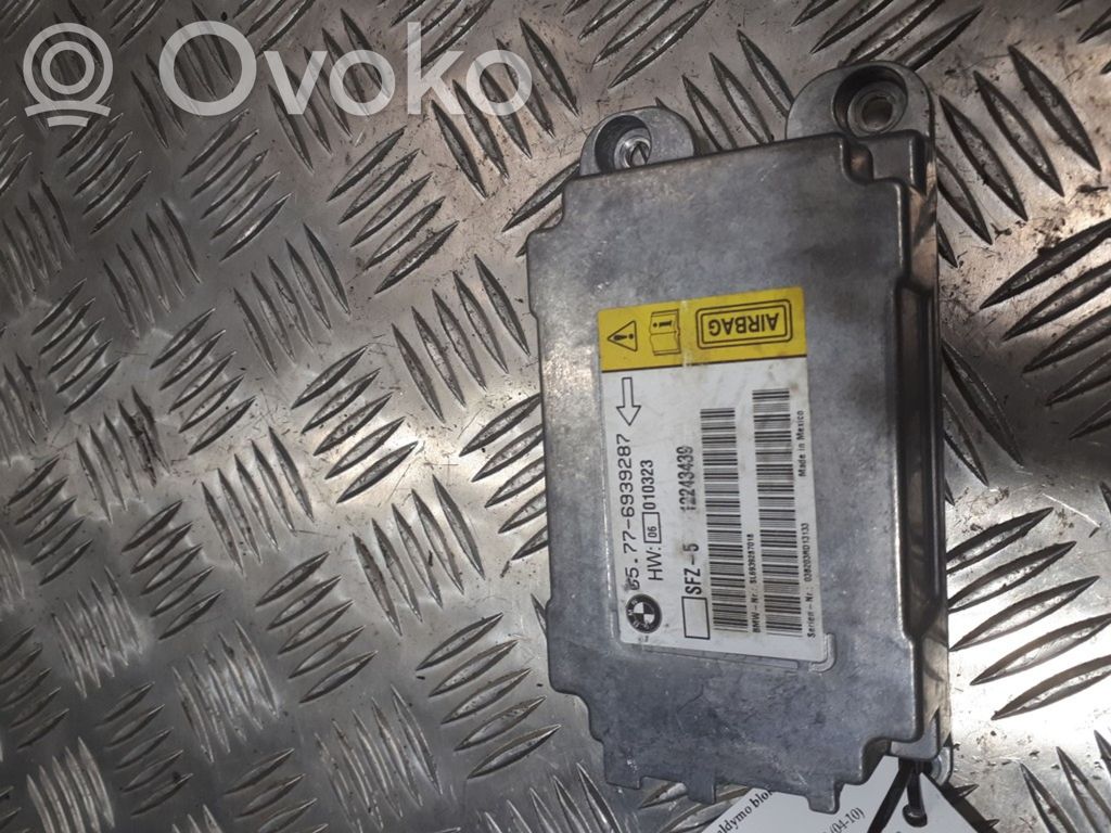 BMW 5 E60 E61 Turvatyynyn ohjainlaite/moduuli 