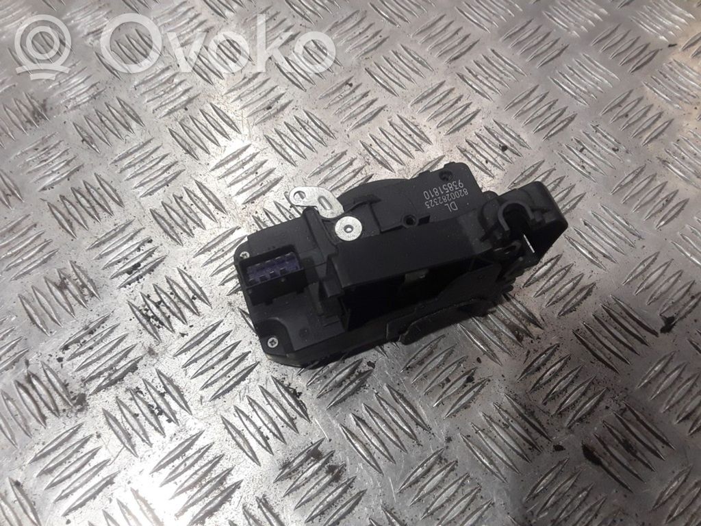Opel Vivaro Lastausoven lukko 