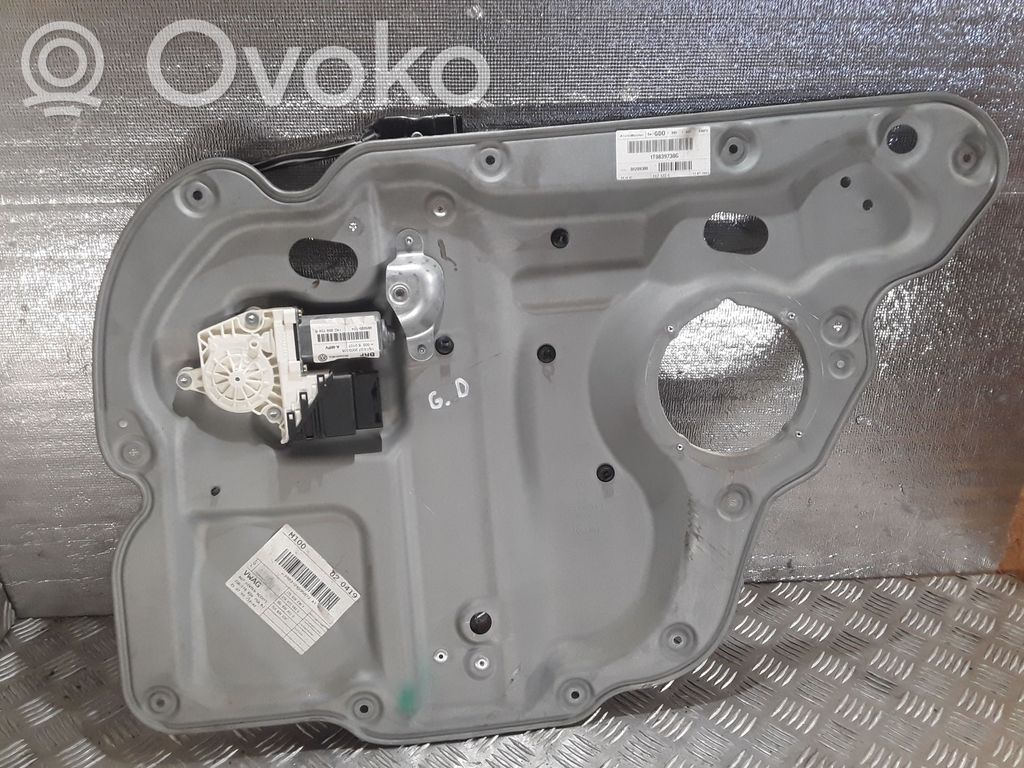 Volkswagen Touran I Regulador de puerta trasera con motor 