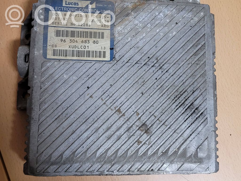 Peugeot 806 Engine control unit/module 