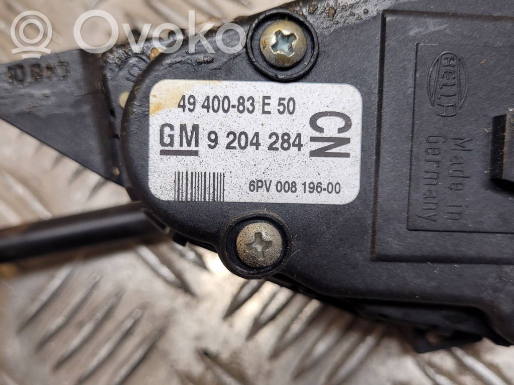 Opel Agila A Accelerator throttle pedal 