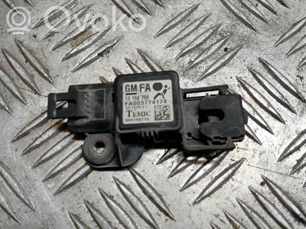 Opel Astra H Airbagsensor Crashsensor Drucksensor 