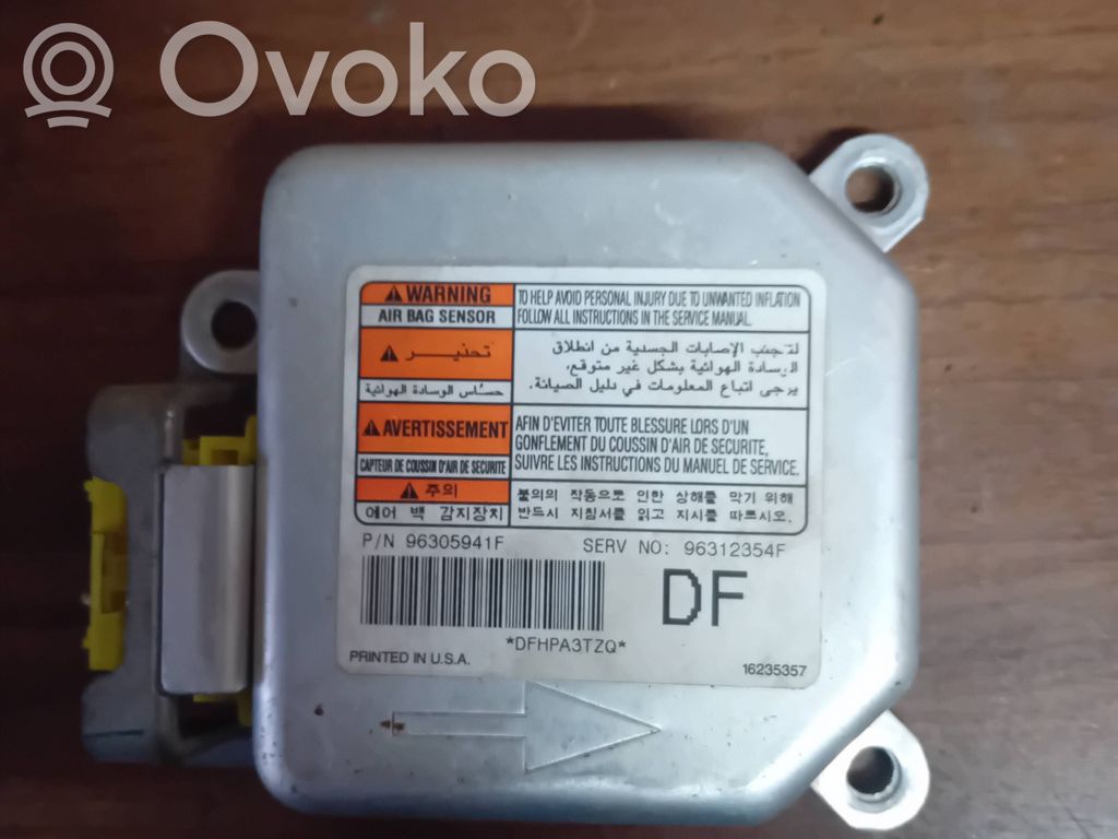 Sterownik / Moduł Airbag   16235357